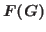 $F(G)$