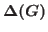 $\Delta(G)$