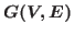 $G(V,E)$