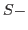 $S-$