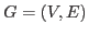 $G=(V,E)$