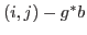 $(i, j)-g^{*}b$