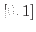 $[0,1]$